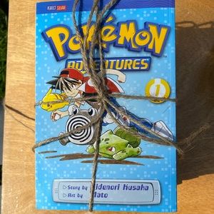 Books 1-7 Pokémon adventures